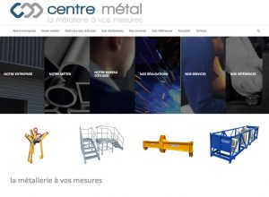 Nouveau site internet Centre Métal